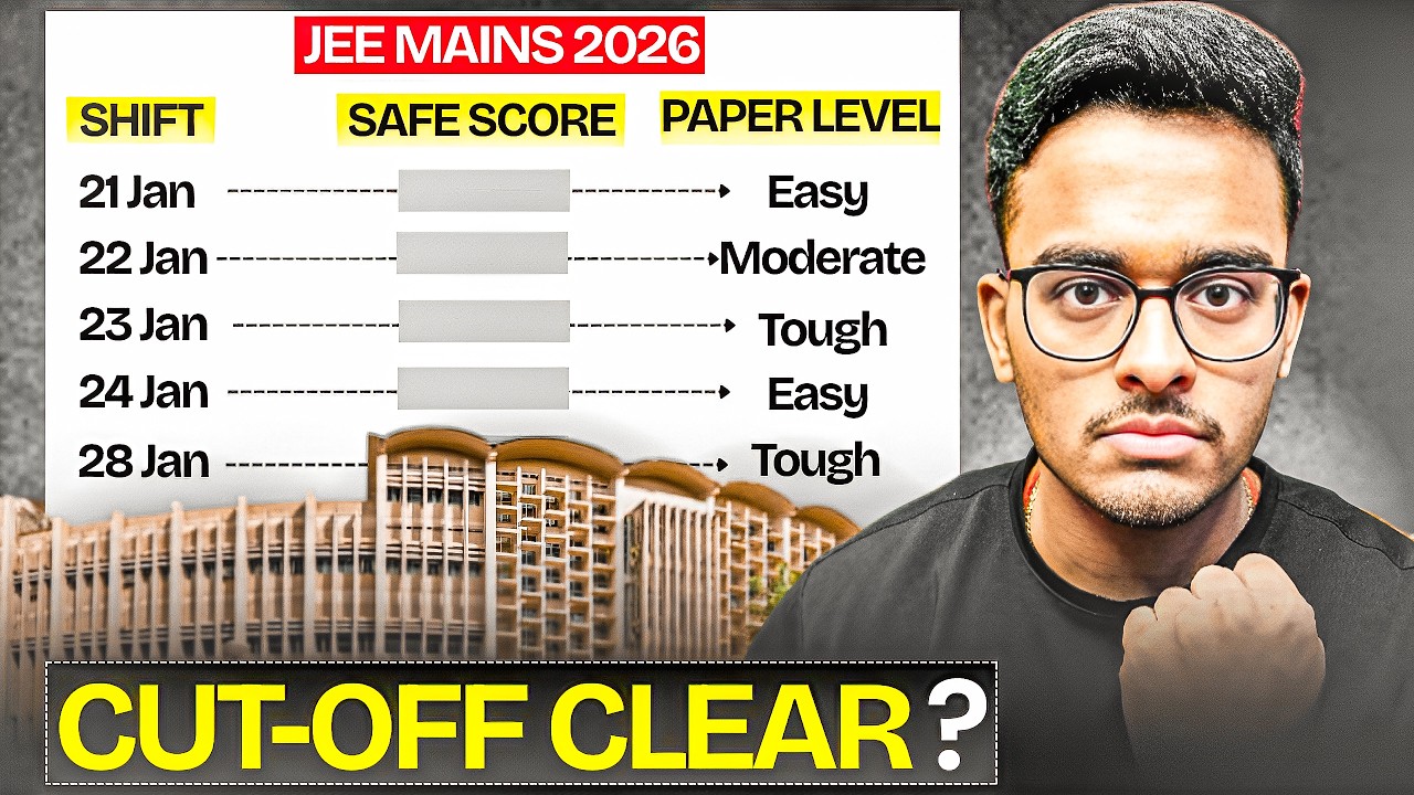 Expected Marks vs Percentile | JEE Main 2026 Jan Attempt (All Shifts ...
