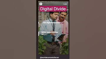 Digital Divide- World Economic Forum #shorts #upsc