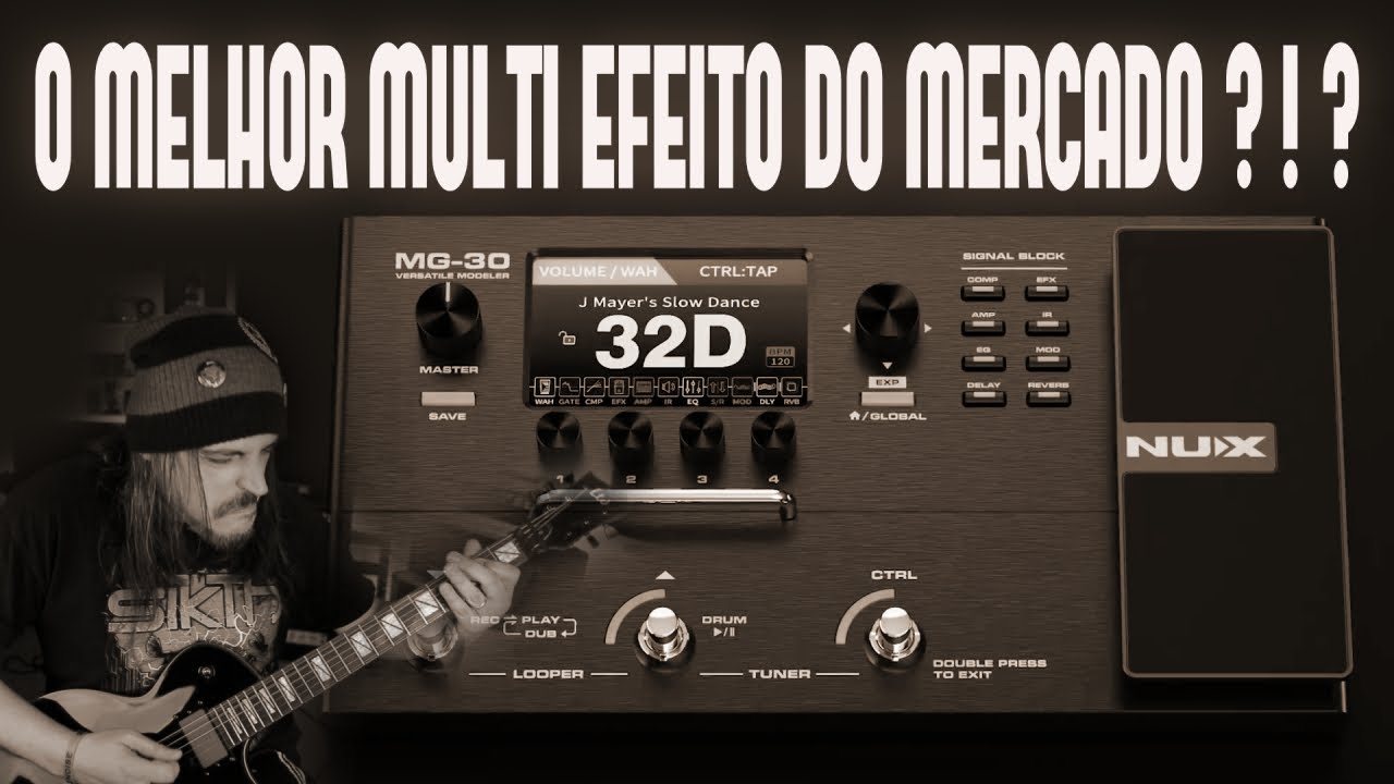 Pedaleira Multiefeitos - MG 30 - HABRO Music