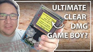 Did I Build The ULTIMATE Clear Game Boy? With Funny Playing IPS Screen