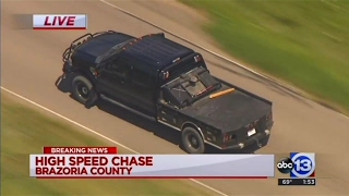 Houston Police Chase (March 28, 2016) ABC13 KTRK | KPRC