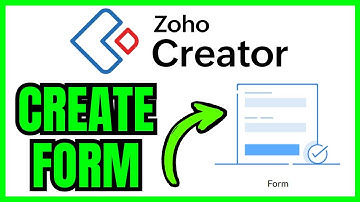 How To CREATE FORM In Zoho Creator (QUICK & EASY) 2025