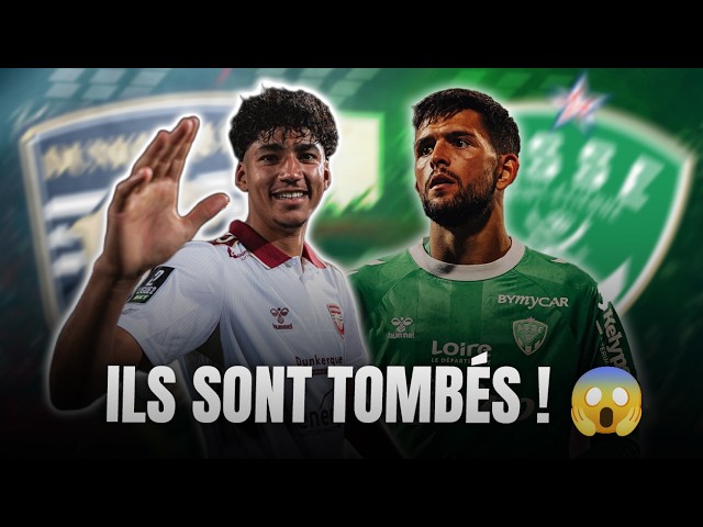 DUNKERQUE – ASSE : PREMIÈRE DÉFAITE DE LA SAISON POUR SAINT-ÉTIENNE !