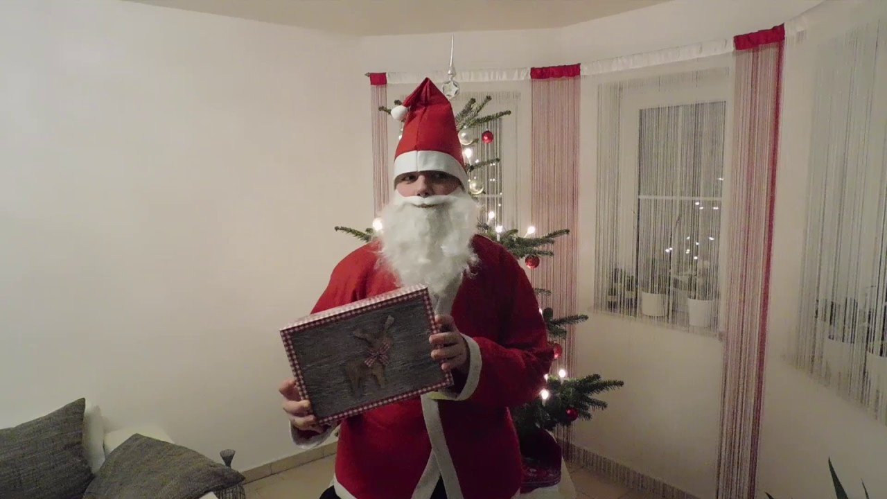 Der Weihnachtsmann macht ein Video für meinen KANAL!!! l Gewinnspiel