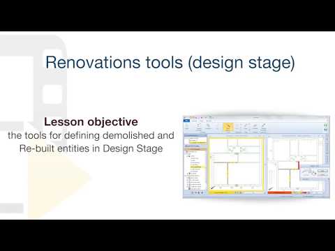 Edificius Tutorial - The renovation tools [design stage] - ACCA software