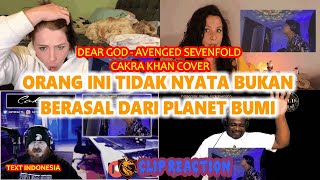 ORANG INI TIDAK NYATA BUKAN BERASAL DARI PLANET BUMI β REACTION 4 CAKRA KHAN β DEAR GOD