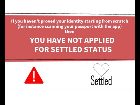How to switch from Pre-settled Status to Settled Status