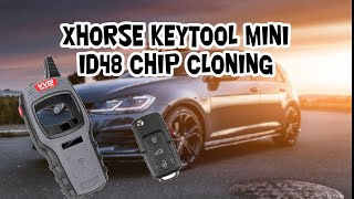 CLONING ID48 transponder chip and remote  programing | XHORSE MINI KEYTOOL and MINI OBD