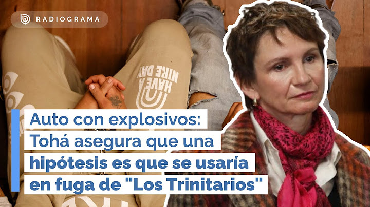 Auto con explosivos: Tohá asegura que una hipótesis es que se usaría en fuga de "Los Trinitarios"