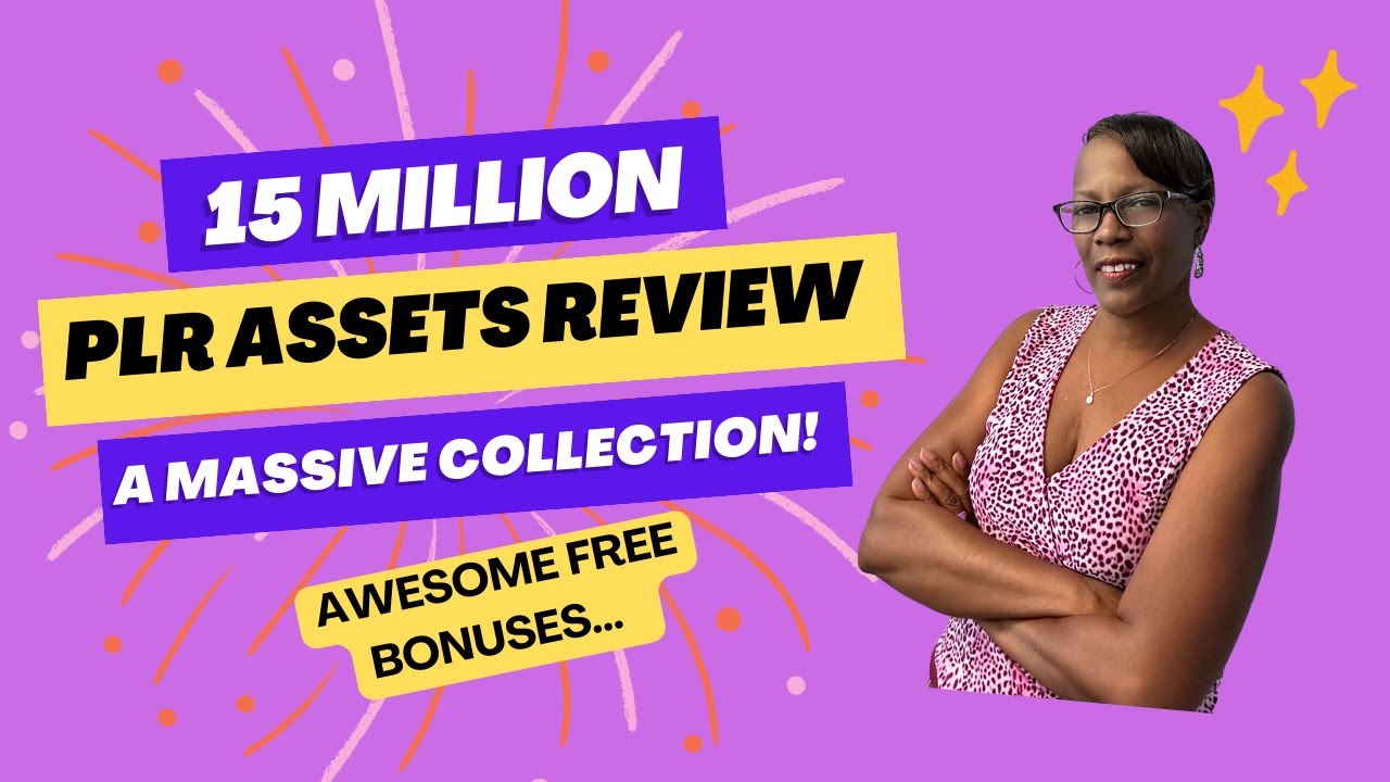 15 Million PLR Assets Review - YouTube