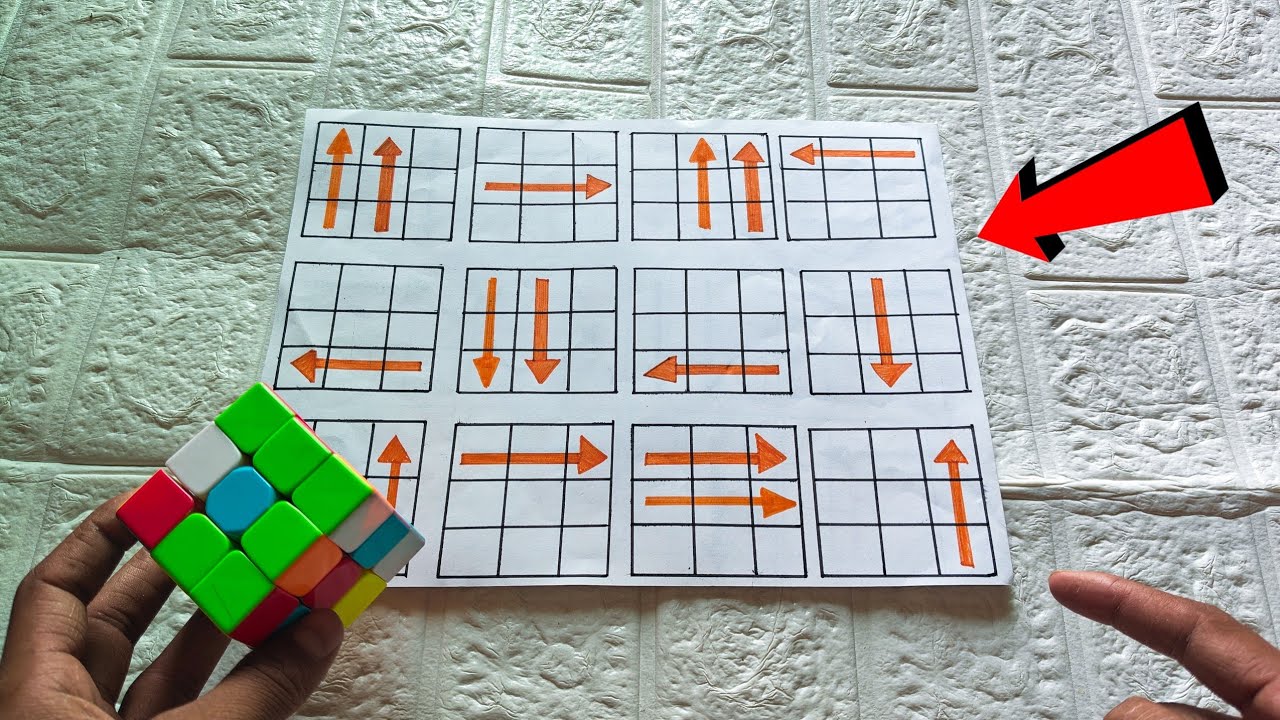 Learn how to solve a rubik's cube in 1 minute secerct trick revealed 😱 