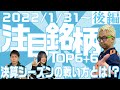 【株Tube#295】2022年1月31日~の注目銘柄TOP6+6(後編)【毎週日曜更新】