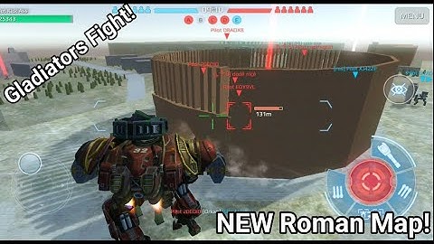 War Robots - Test Server [3.1]  New Roman Colosseum Map