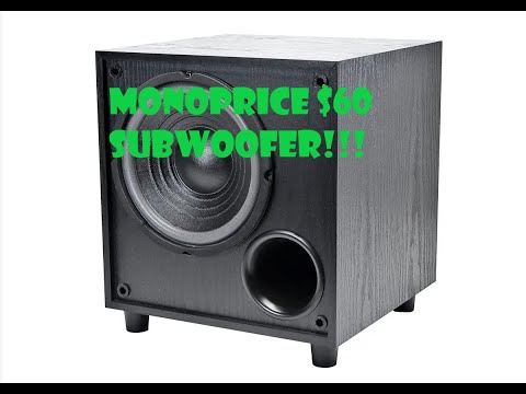 ABX Audiophile & Monoprice $60 SUB (Budget Series Video #3)