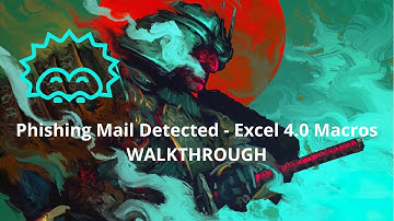 [PT/BR] Phishing Mail Detected - Excel 4.0 Macros - LetsDefend Walkthrough