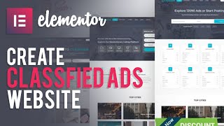 How To Make A Classified Ads Website With Elementor In 2024 | For Beginners (2024)