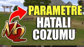Metin2 Parametre Hatalı Sorunu Çözümü 2026