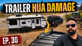 Trailer ka hua bhari nuksaan