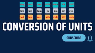 Conversion Of Units | How To Convert Units | Converting Square Units