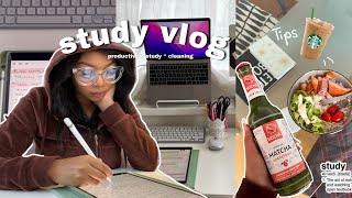 Jak se učit jednoduše a efektivně? 📚zkouška za 1 den | mé rady, tipy 🥸 *produktivní vlog*