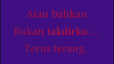 JUDIKA _SETENGAH MATI MERINDU lirikiu7.