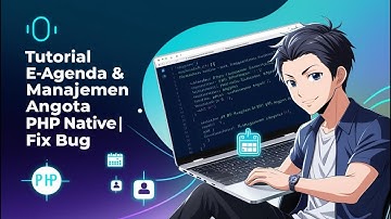 TUTORIAL MEMBUAT E-AGENDA DAN MANAJEMEN ANGGOTA MENGGUNAKAN PHP NATIVE | FIX BUG