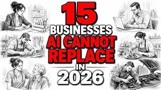15 Businesses AI cannot Replace in 2026