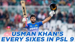 PSL 9 | 📽️ Every Usman Khan's Sixes in HBL PSL 2024 | HBL PSL 9 | M2A1A by Sports Central 2,652 views 2 days ago 2 minutes, 40 seconds