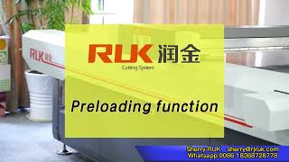 Ruk Pre-Press Cutting Machine Three Heads Precompression Wheel Corrugated Board