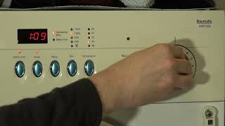 All programs and options / Baumatic BWR1206 Washing machine