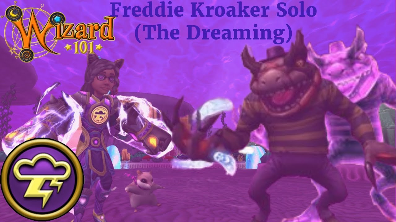 Wizard101 - Freddie Kroaker Solo (The Dreaming, Standard, Storm