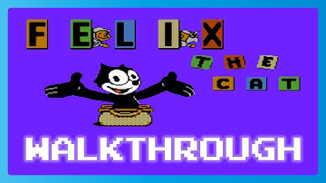Felix The Cat (NES) Full Video Walkthrough No Commentary HD Longplay