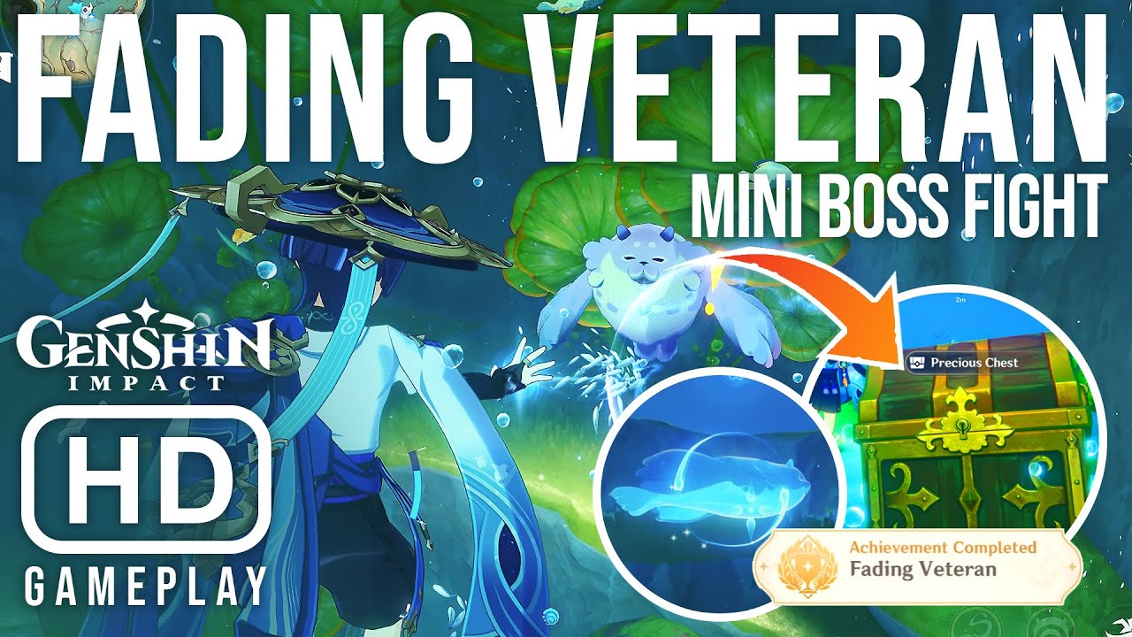 How to Defeat Fading Veteran Mini Boss - Genshin Impact 4.0