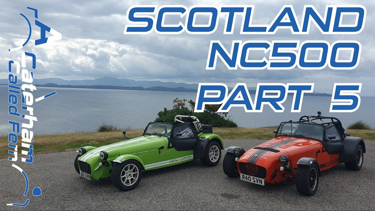 Scotland NC500 in a Caterham 7 Adventure Part 5 Including Applecross Pass Bealach na Ba YouTube