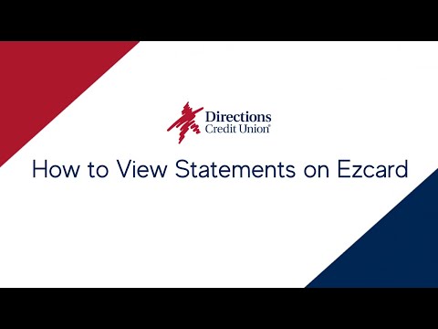 How to View Statements on Ezcard