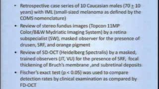 Spectral Domain-OCT Imaging of Melanocytic Lesions