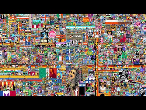 Full r/Place 2022 animation 2K UHD + RAW