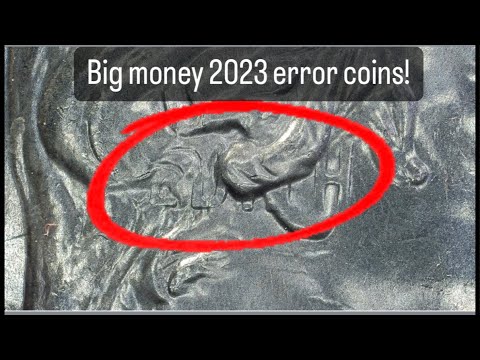 Searching For Valuable 2023 Error Quarters!! Coinroll Quarter Errorcoin Shorts
