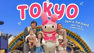 Visiting SANRIO Puroland   Wearing a Kimono   Ueno Zoo & Getting lost in Japan || TOKYO WITH KIDS