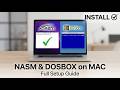 How to Install DOSBox & NASM on macOS (Complete Setup Guide) | Run Assembly on Mac