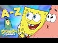 The Alphabet as Portrayed by SpongeBob SquarePants 🔤