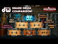 6 Different DW Snare Drum Shells - What&#39;s The Difference?