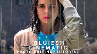 How to Edit Cinematic Film Look in image  blue cinematic Lightroom presets screenshot 4