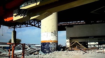 Demolition of Terminal 6 JFK (TWA & JetBlue