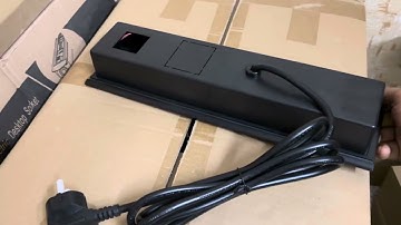 TECHUT SLIDE OUT CABLE CUBBY WITH WIRELESS CHARGER #cablecubby #popupbox 