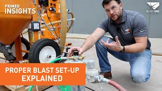 Sand blast set up 101 - easy how to guide (for beginners)