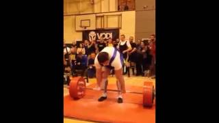 JAMES HICKEY 350 KG RAW DEADLIFT