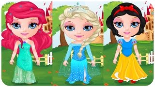Baby Barbie Costumes Barbie Princess Elsa Anna Rapunzel and Other Princess Dress Up Game HD screenshot 3