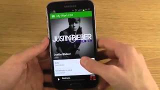 Samsung Galaxy Note 2 - New Xbox Music App Review screenshot 4