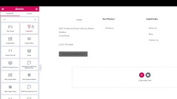 How to create Footer by Elementor of Auros Theme
